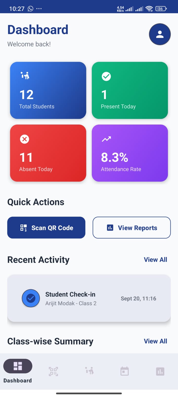 School Admin Dashboard